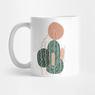 Abstract boho style composition Mug